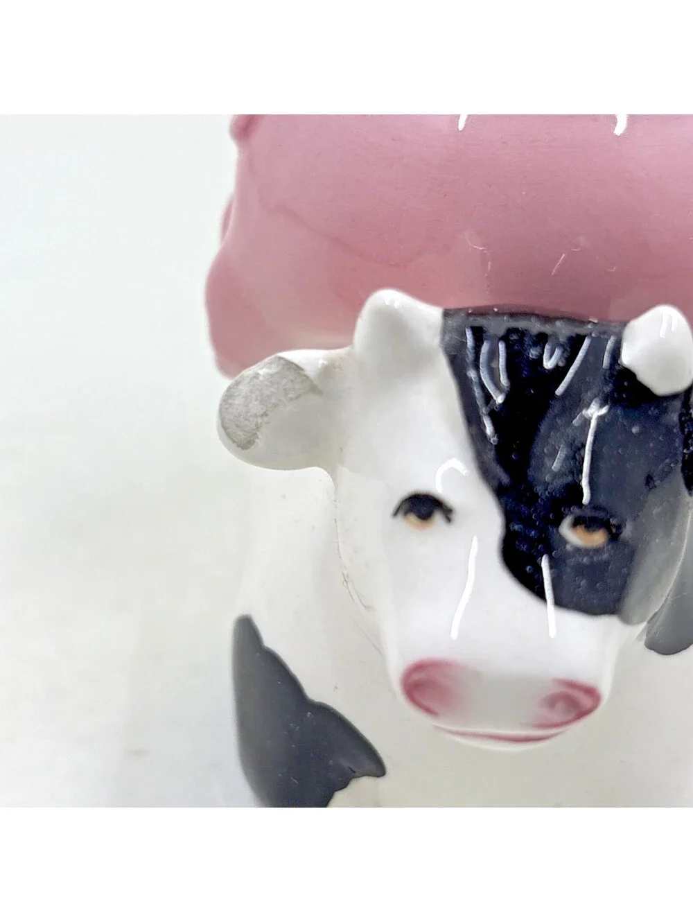 VTG 1993 Stacked Cow, Pig and Chicken Salt and Pepper Shakers By LOOMCO